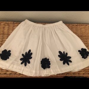 Crewcuts floral skirt size 6/7
